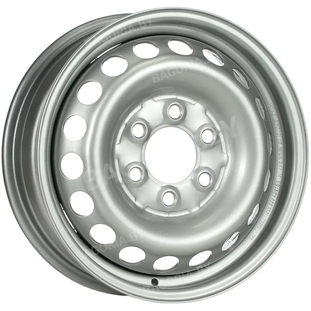 Штампованный диск Trebl 616037 Silver