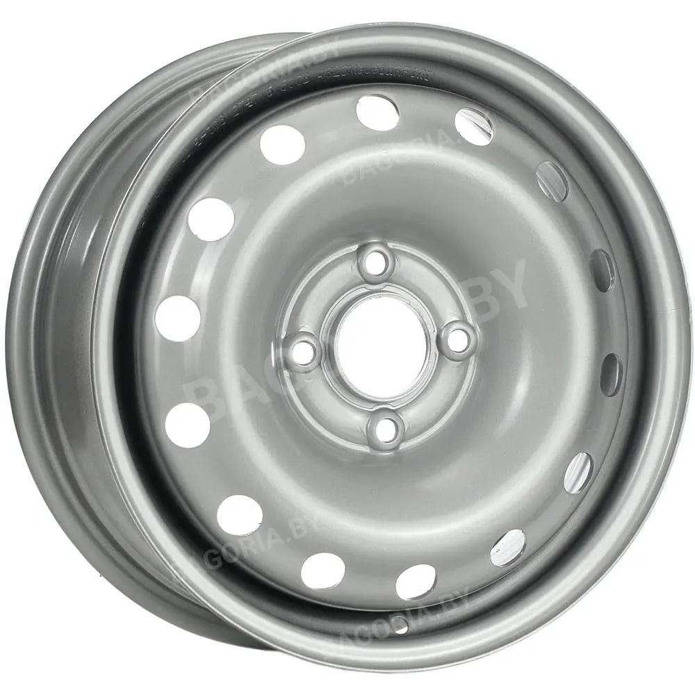Штампованный диск Trebl 7255 Silver