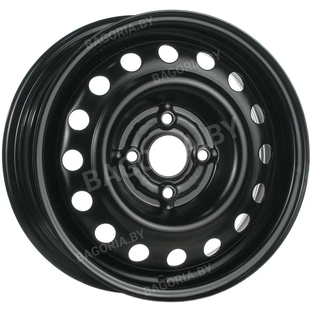 Штампованный диск Trebl 53A45R Black