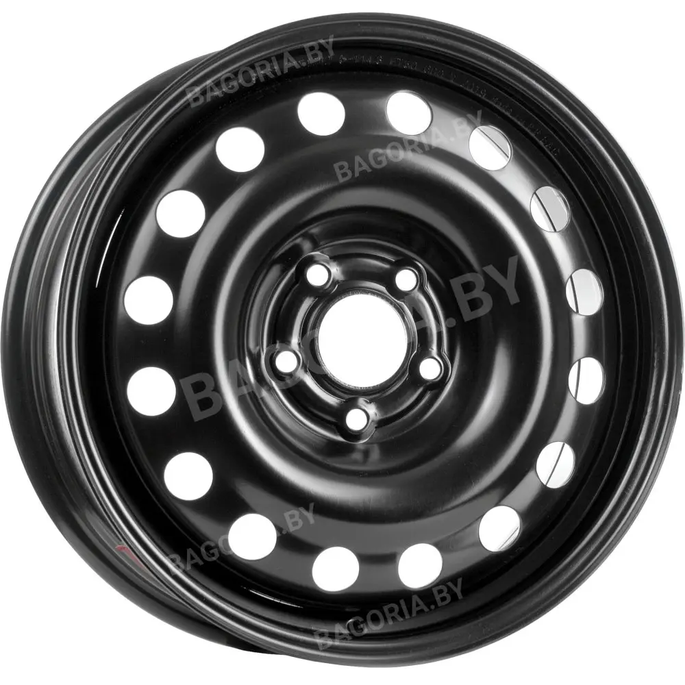 Штампованный диск Trebl 9993T Black