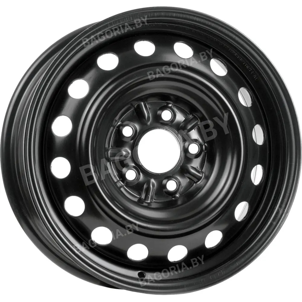 Штампованный диск Trebl 8756 Black