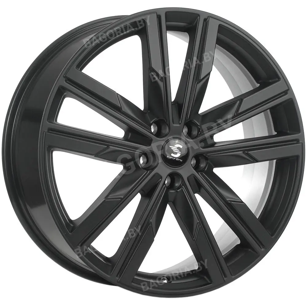 Легковые диски SKAD КР014 Fury Black Легковые диски SKAD КР014 Fury Black