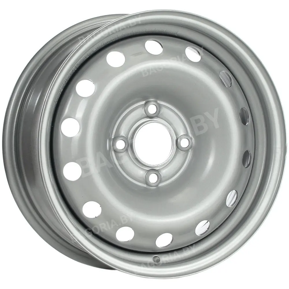 Штампованный диск Trebl 8055 Silver Штампованный диск Trebl 8055 Silver