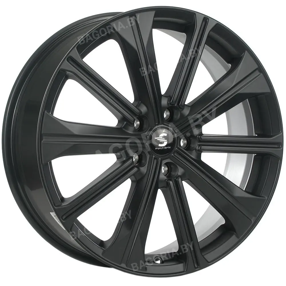 Легковые диски SKAD КР013 Fury Black Легковые диски SKAD КР013 Fury Black