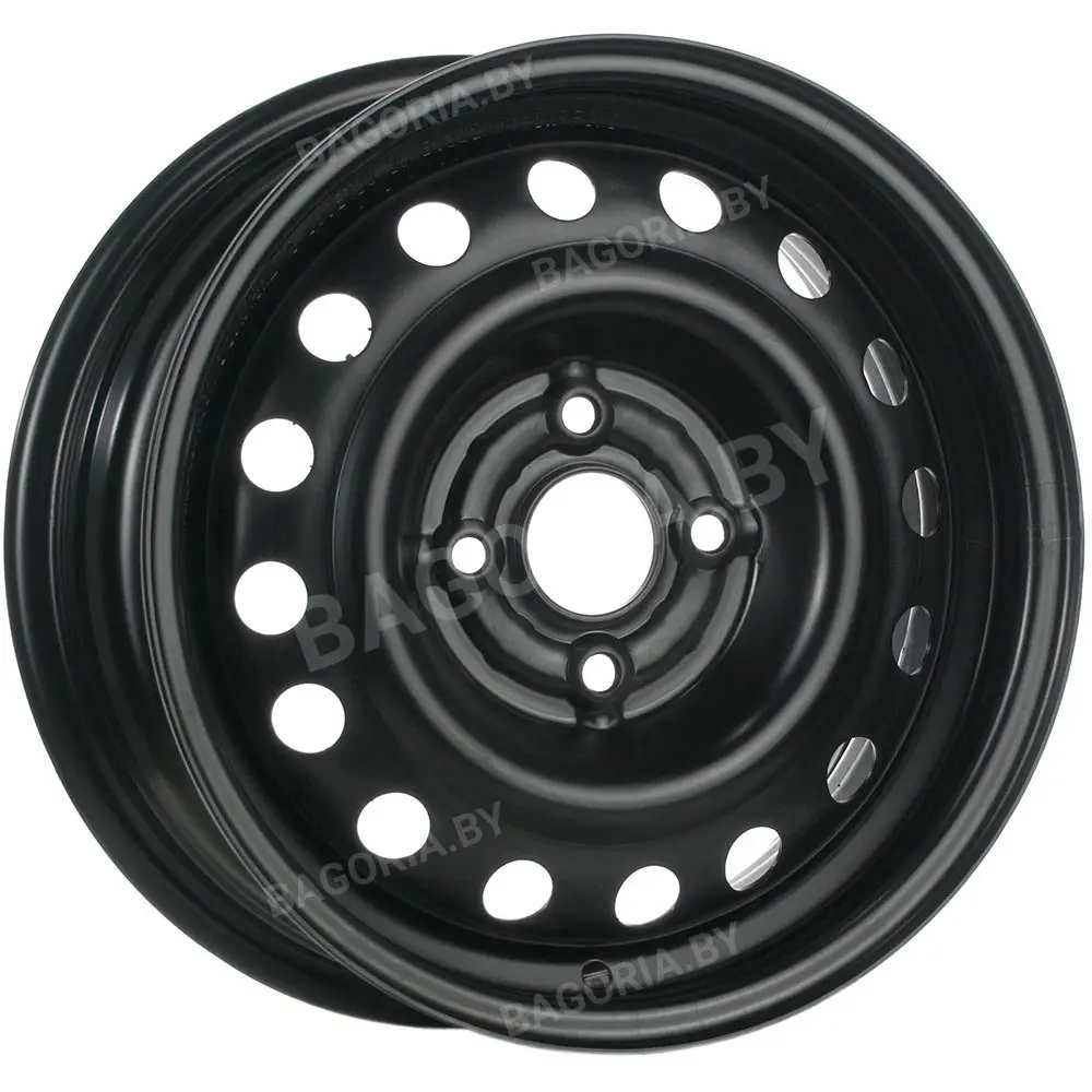 Штампованный диск Trebl 53A38R Black Штампованный диск Trebl 53A38R Black