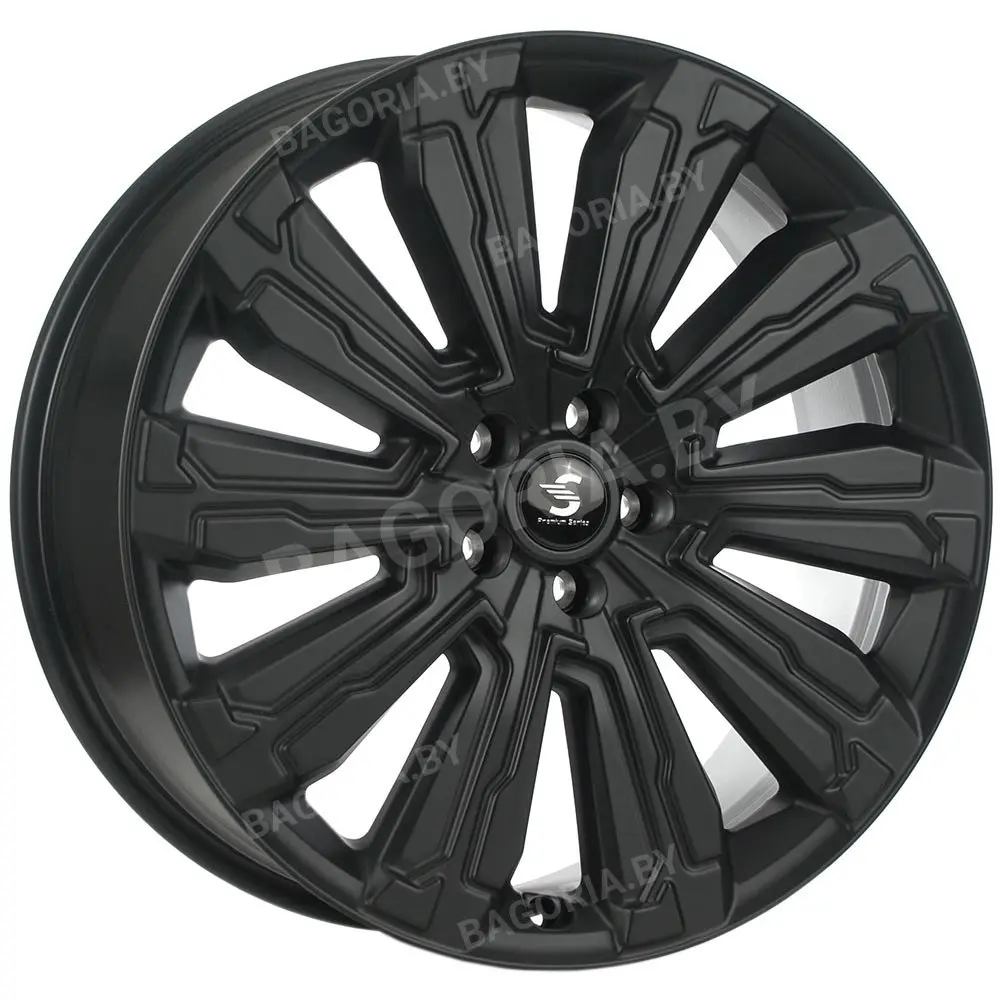 Легковые диски SKAD Humber Fury Black Легковые диски SKAD Humber Fury Black