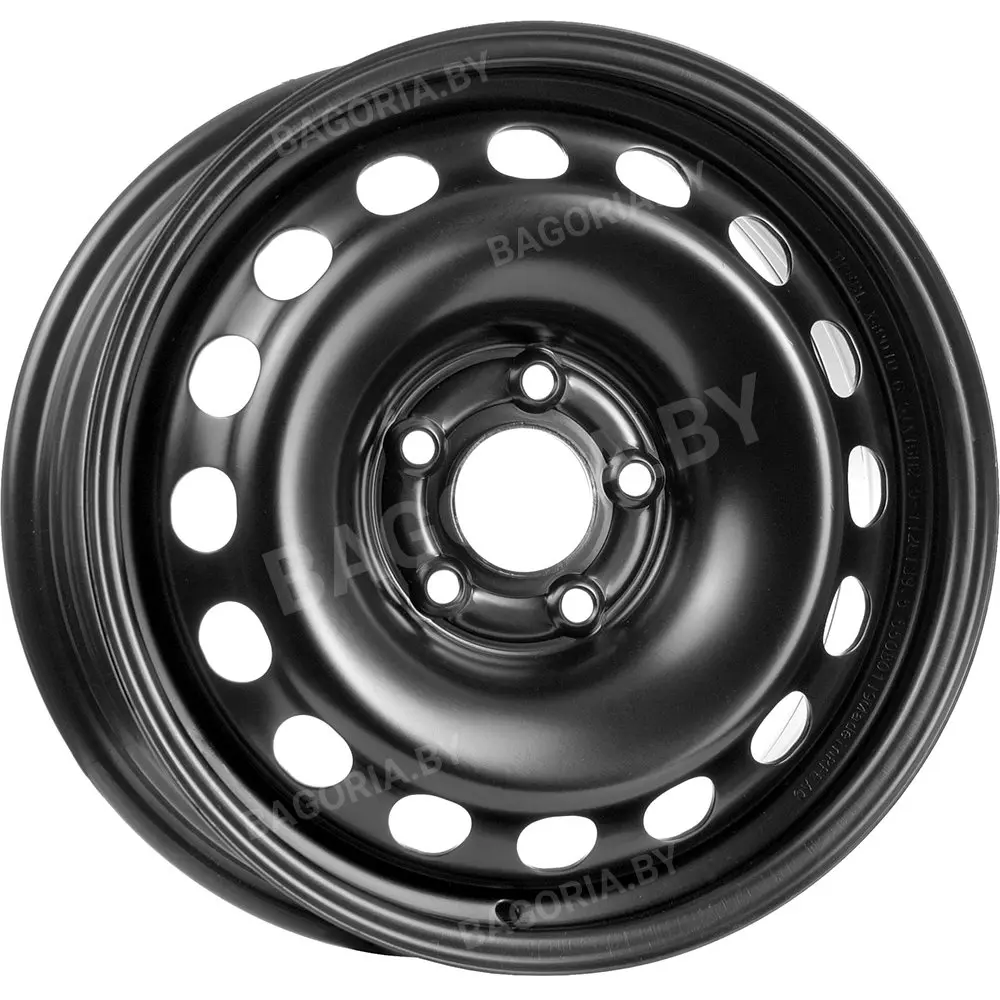 Штампованный диск Trebl X40010 Black