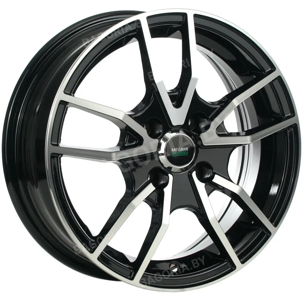 Литой диск Megami MGM-20 BKF Литой диск Megami MGM-20 BKF