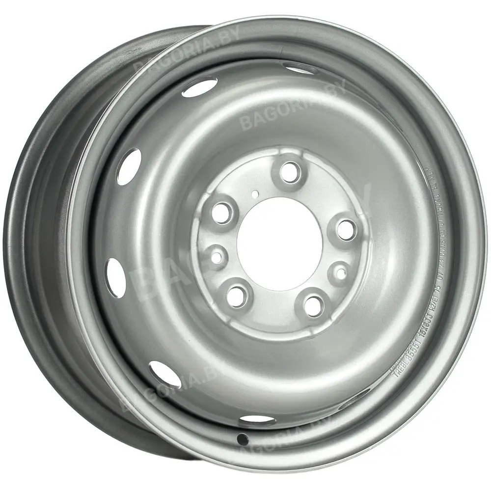 Штампованный диск Trebl 8555 Silver
