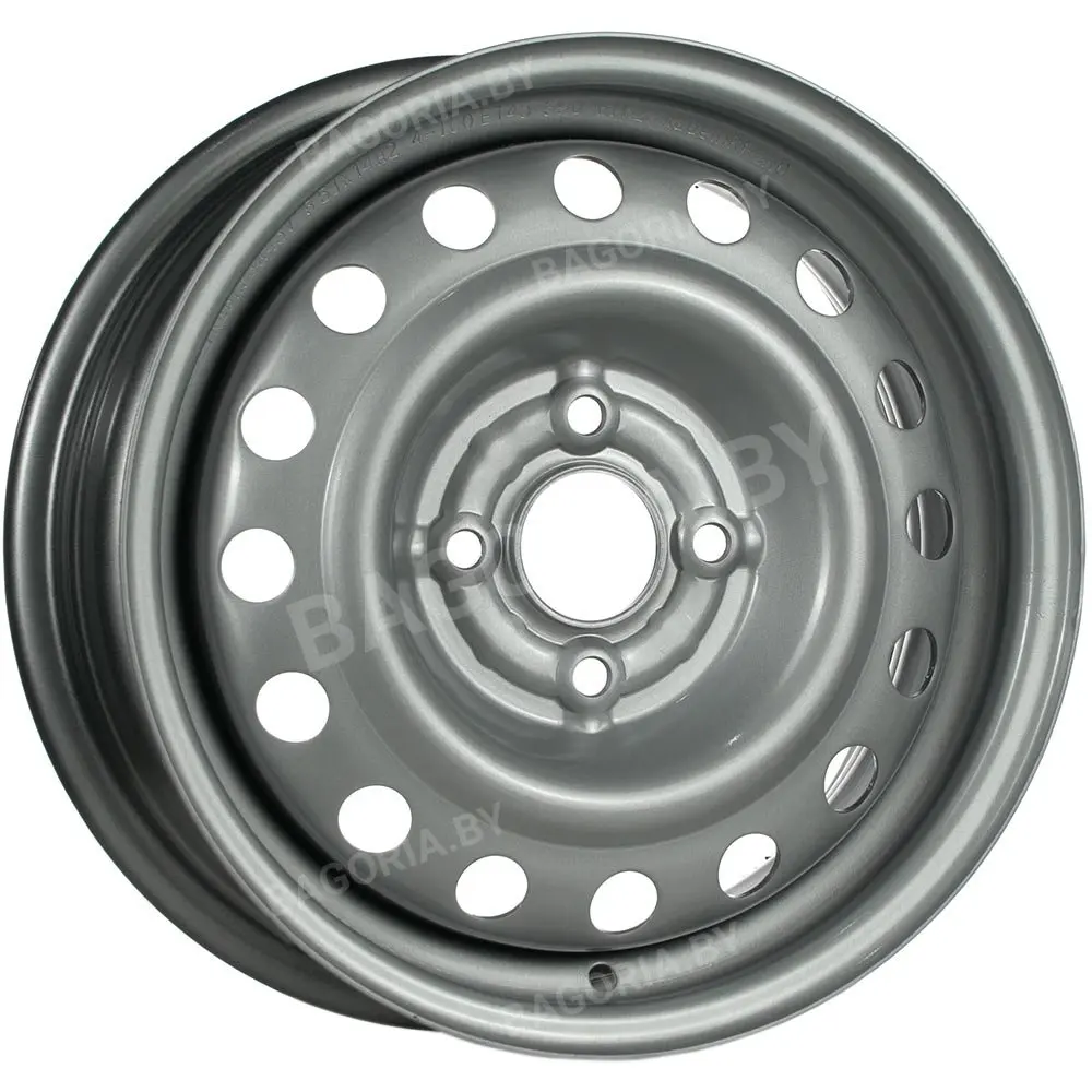 Штампованный диск Trebl 53A45V Silver