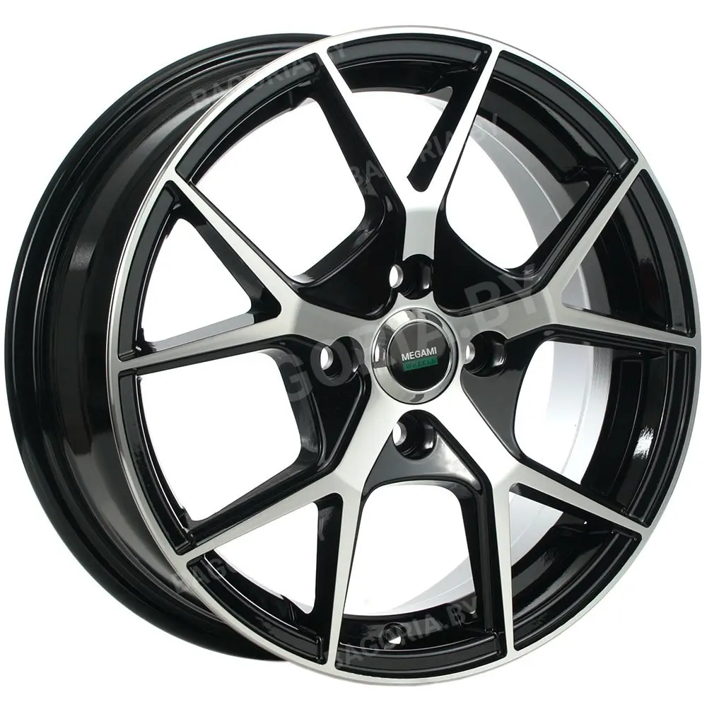 Легковые диски Megami MGM-18 BKF Легковые диски Megami MGM-18 BKF