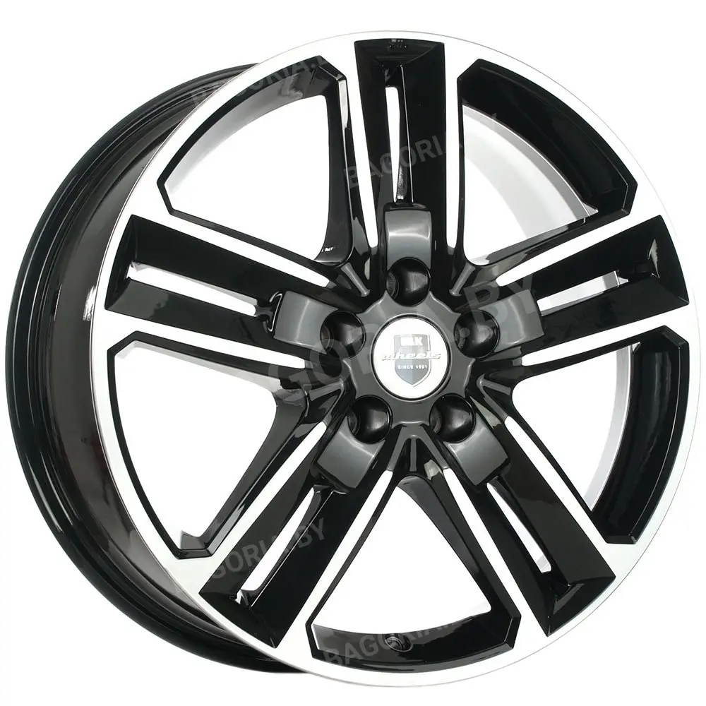 Легковые диски K&K Backfire Алмаз Черный Легковые диски K&K Backfire Алмаз Черный