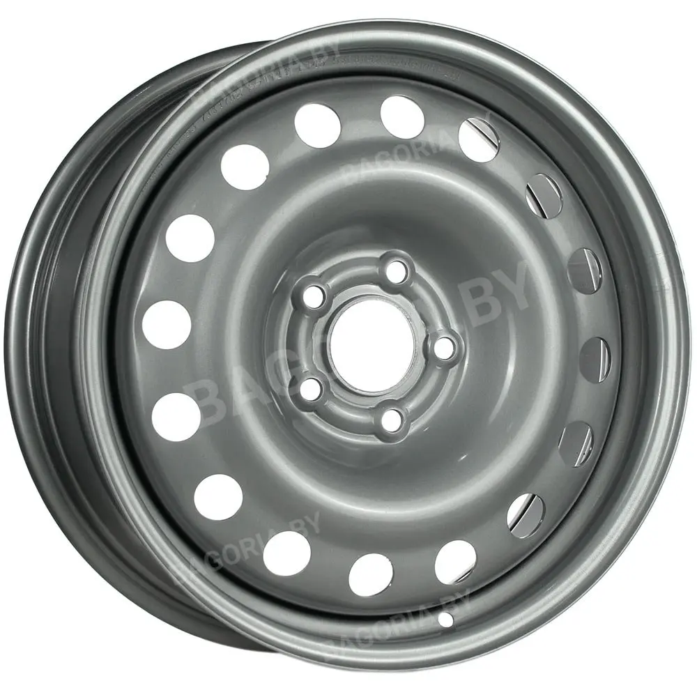 Штампованный диск Trebl X40053 Silver Штампованный диск Trebl X40053 Silver