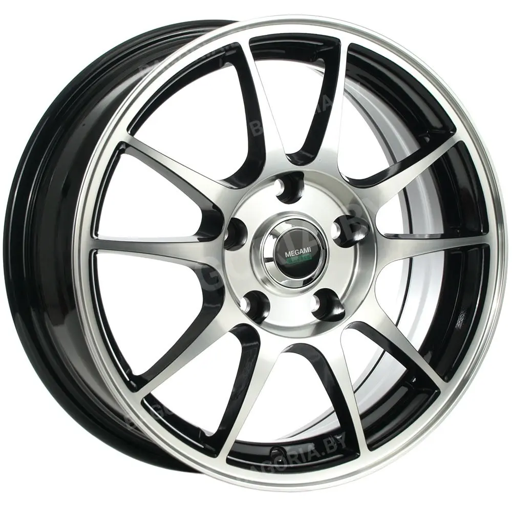 Легковые диски Megami MGM-5 BKF Легковые диски Megami MGM-5 BKF
