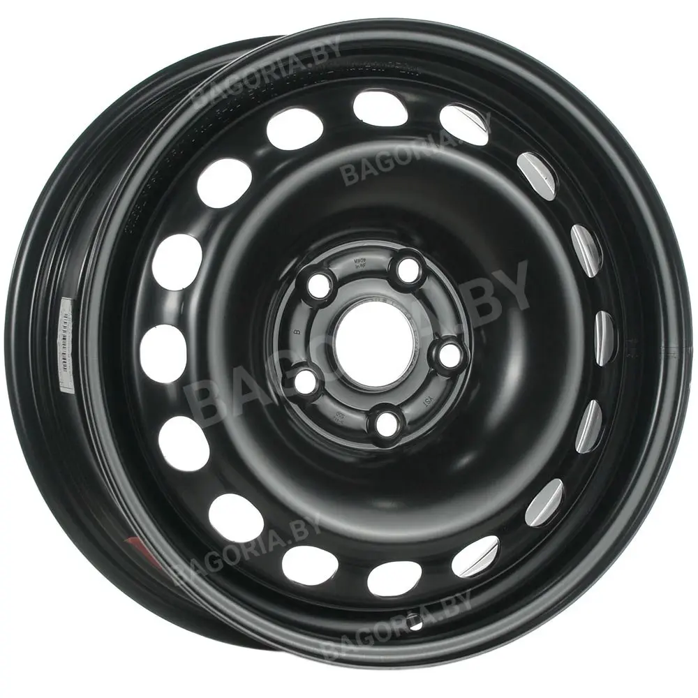 Штампованный диск Trebl 8667T Black