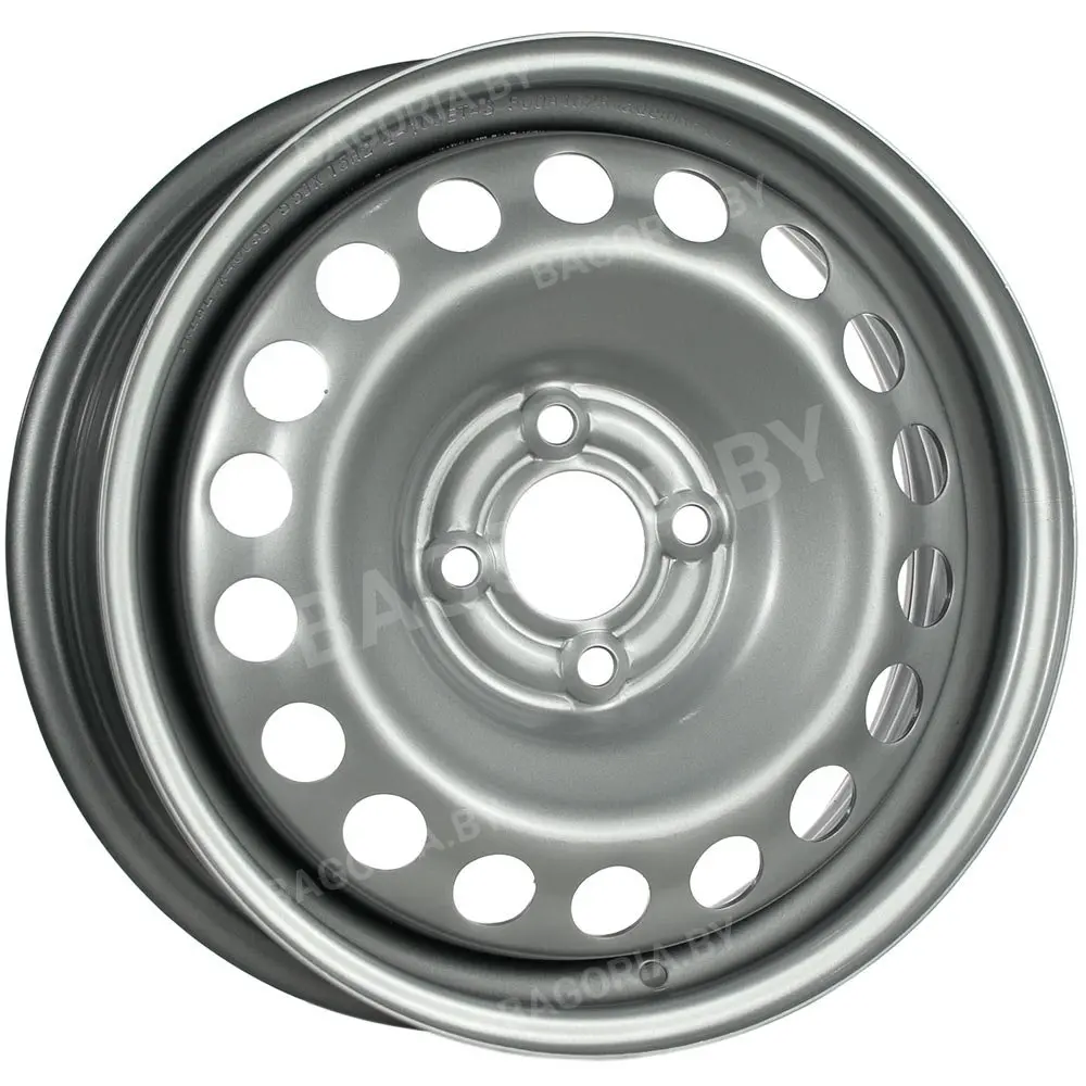Штампованный диск Trebl X40038 Silver Штампованный диск Trebl X40038 Silver