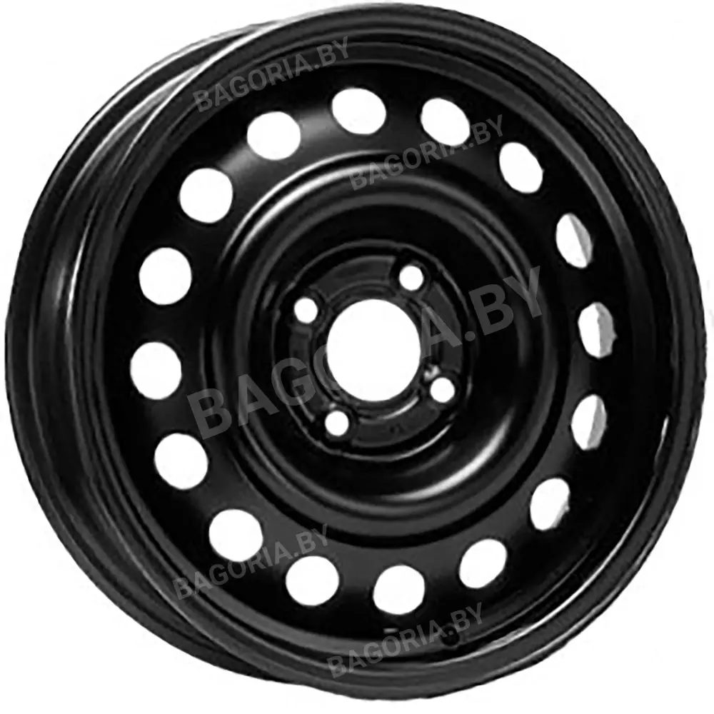 Штампованный диск Trebl 7405 Black